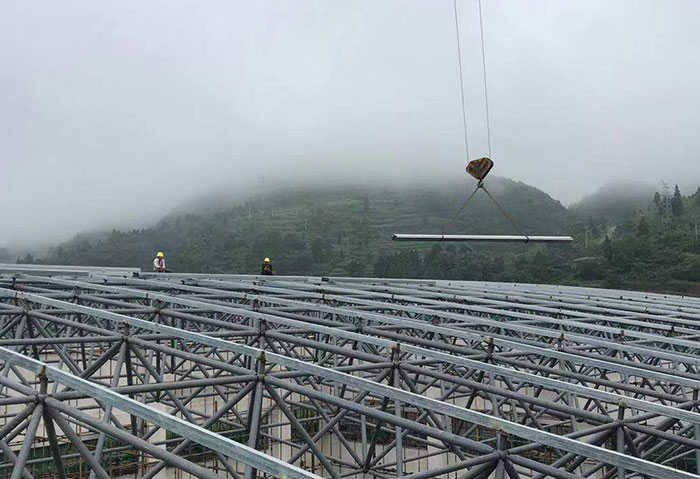 六盘水网架施工